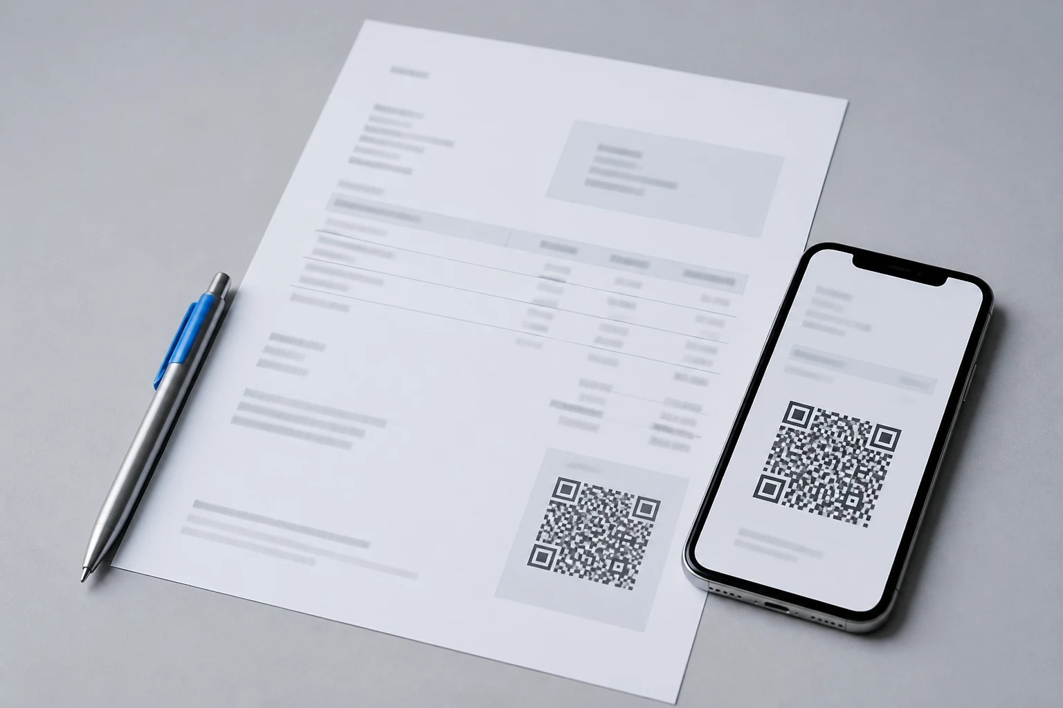 Facture belge prête à partir, QR de paiement et mention Peppol